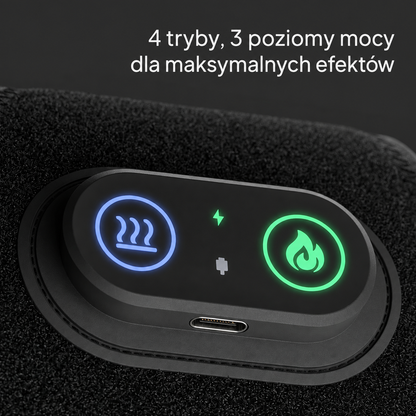 Elvaria Kojąca™ - opaska na ból i drętwienie dłoni 2w1: światło czerwone + ciepło